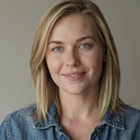 Portrait of Brittany, a woman who found truck stop romance and now dates a truck driver