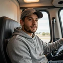 Dustin, a 38-year-old regional trucker who found a lasting relationship on Trucker Dating