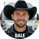 Dale, a 42-year-old Texas truck driver in a cowboy hat - trucker dating Texas testimonial